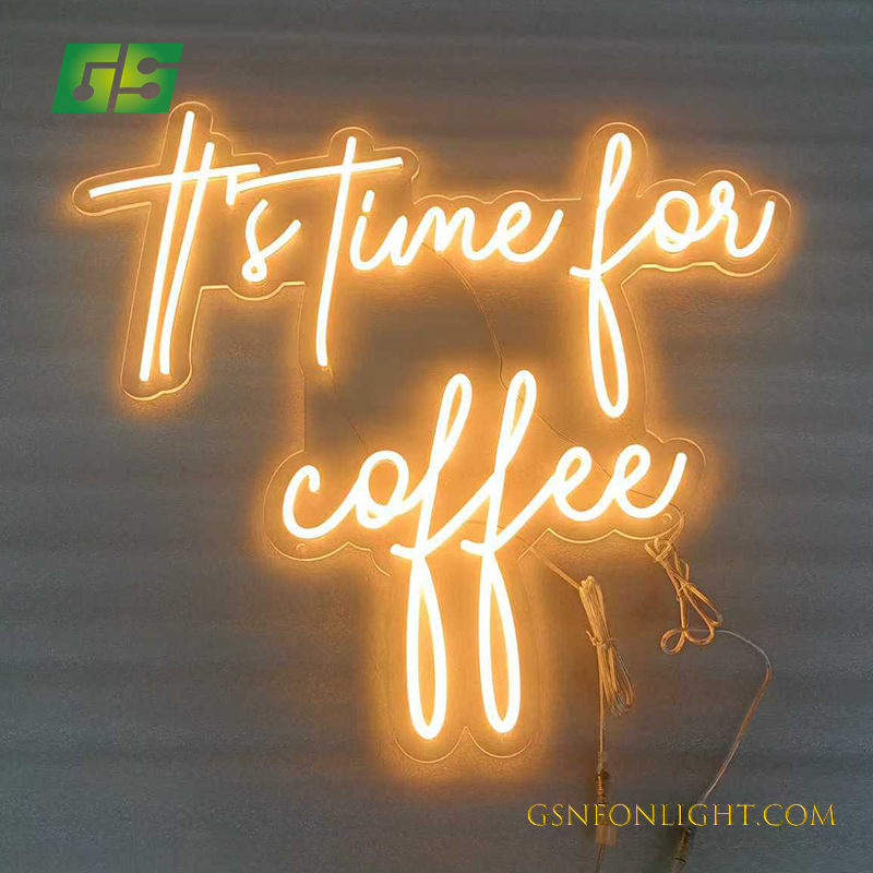 Ultra Bright LED Neon Light Sign For Restaurant Cafe Bistro Window Decoration
